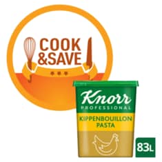 Cook & Save Cadeau: Knorr Professional Kippenbouillon Pasta 1.5 kg